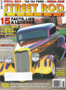 STREET ROD BUILDER 2005 JUNE - STEERING WHEELS, 33-34 FORDS, BRAKE BOOSTERS